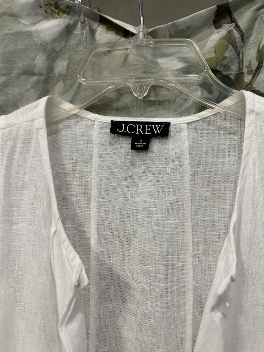 J. Crew White Sleeveless Maxi Dress with Tie Waist - Picture 2 of 7